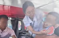Compassion rewarded: DYCI honors
nursing students who helped save a life