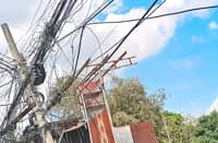 DEPARTMENT of Labor and Employment-7 monitors unsafe working conditions in telecommunications and value-added service provider installation operations.