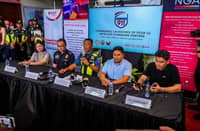 United for Public Safety. Chief PNP General Jose Melencio C. Nartatez Jr. and BFP Director Fire Chief Supt. Wilberto Niel Ang Kwan Tiu led the launching ceremony alongside local government officials in Iloilo
