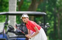 ANA Marie Aguilar displays consistency and resilience as she carded a 70 to cruise to a six-stroke win in the girls’ 7-10 division of the ICTSI Bacolod JPGT Championship on Thursday.
