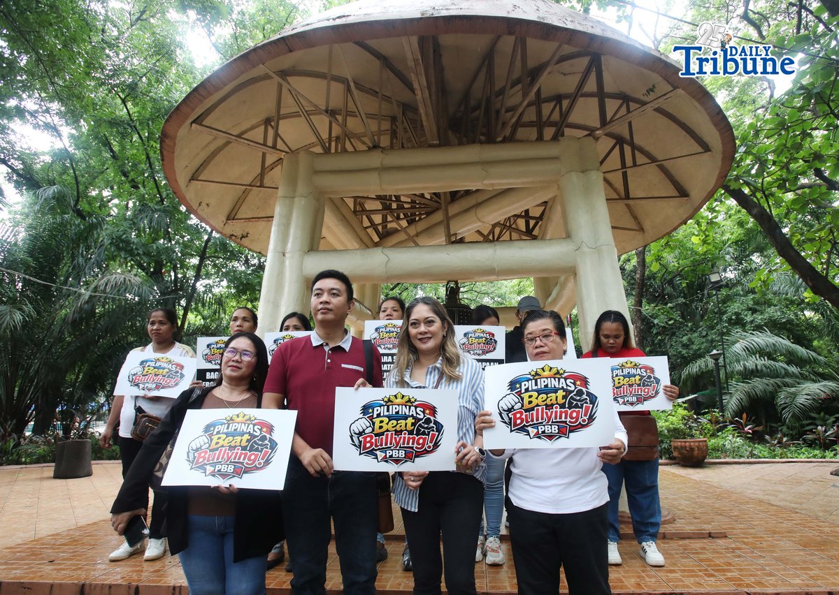 (June 05 2026) The League of Parents of the Philippines, the Mutya ng Pasig Movement, and other multisectoral groups nationwide, launched Pilipinas Beat Bullying (PBB) 2026 at the Peace Bell in Quezon Memorial Circle on Friday, June 5 2026, a nationwide campaign promoting awareness and collective action against bullying. The campaign was organized following a bullying complaint involving the child of actor-politician Alfred Vargas that was dismissed by the Office of the City Prosecutor of Manila for lack of evidence. Photo/Analy Labor