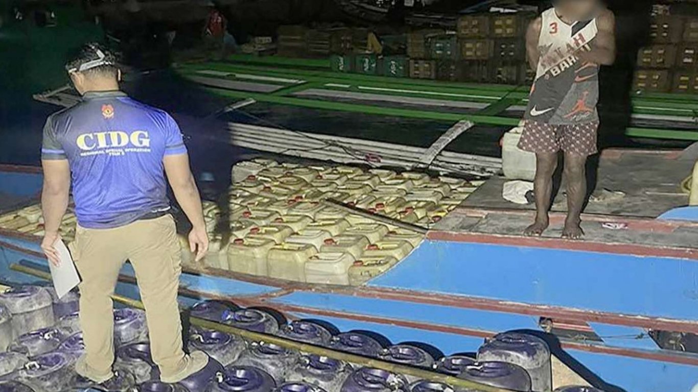 CIDG crackdown nets P1.4 million smuggled gasoline