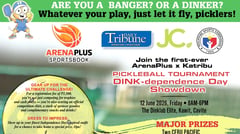 Pickleball Tournament: Whatever your play, just let it fly, picklers!