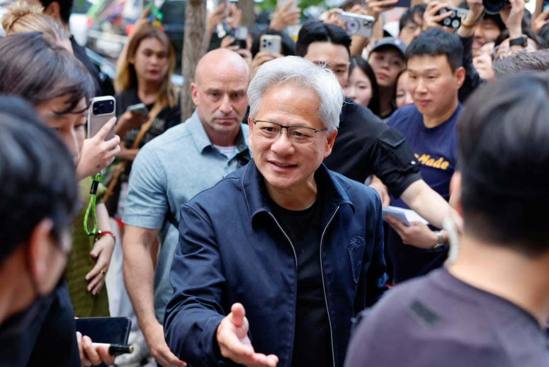 Nvidia CEO sees robotics boom in Korea