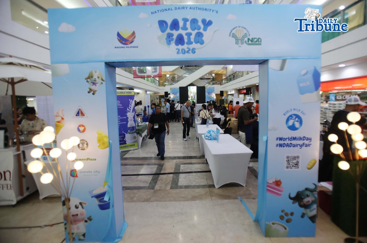 (June 05 2026) The National Dairy Authority officially opens the annual Dairy Fair organized by National Dairy Authority Administrator Antonius Andaya with the participation of various local farmers at Farmers Plaza in Quezon City in celebration of World Milk Day on Friday June 05 2026. Photo/Analy Labor