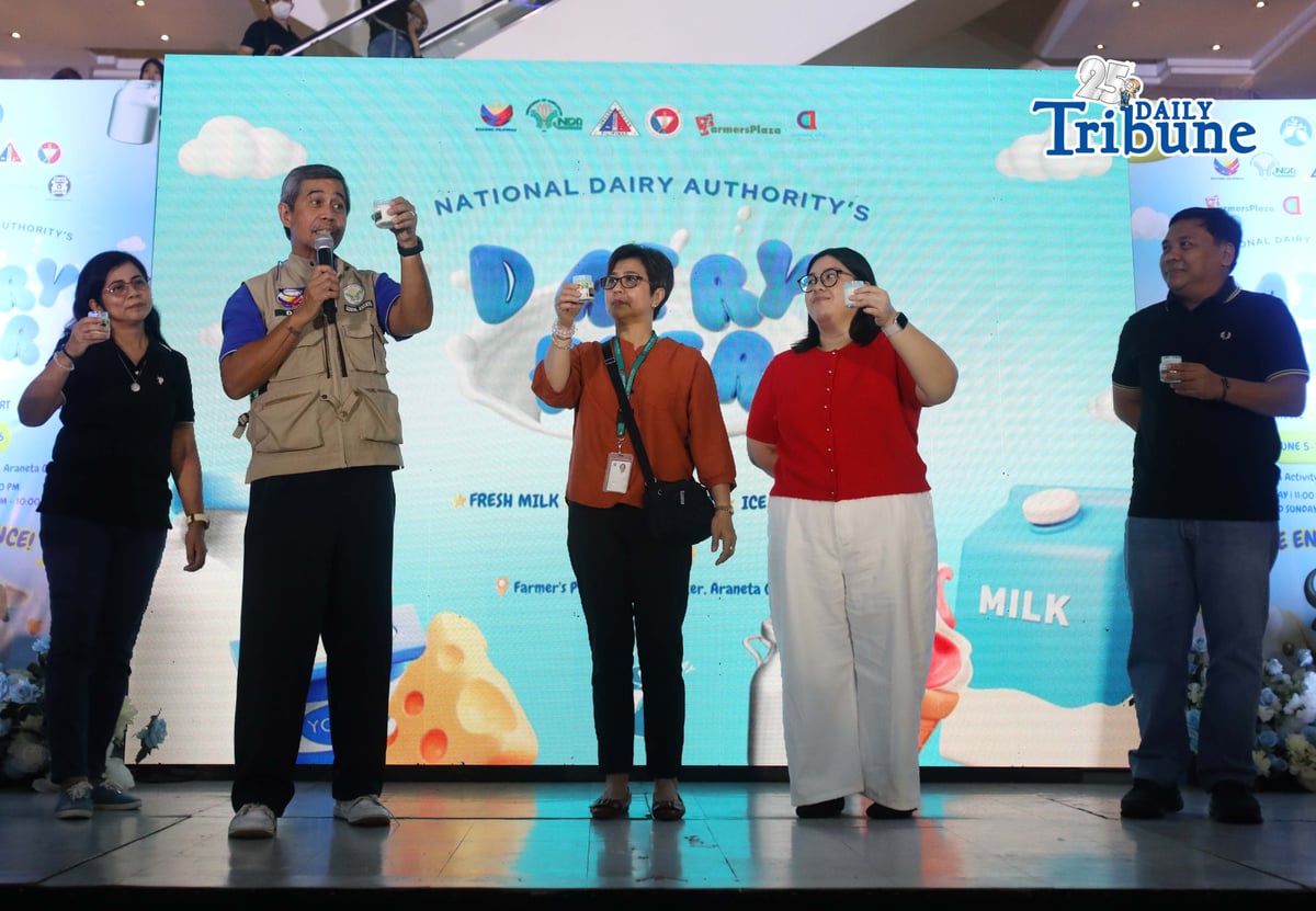 (June 05 2026) The National Dairy Authority officially opens the annual Dairy Fair organized by National Dairy Authority Administrator Antonius Andaya with the participation of various local farmers at Farmers Plaza in Quezon City in celebration of World Milk Day on Friday June 05 2026. Photo/Analy Labor