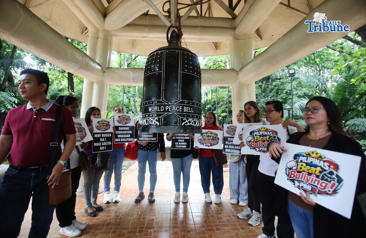 (June 05 2026) The League of Parents of the Philippines, the Mutya ng Pasig Movement, and other multisectoral groups nationwide, launched Pilipinas Beat Bullying (PBB) 2026 at the Peace Bell in Quezon Memorial Circle on Friday, June 5 2026, a nationwide campaign promoting awareness and collective action against bullying. The campaign was organized following a bullying complaint involving the child of actor-politician Alfred Vargas that was dismissed by the Office of the City Prosecutor of Manila for lack of evidence. Photo/Analy Labor