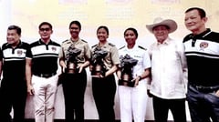 Batangueño PMA topnotchers
feted with ‘Dangal ng Batangan’ award