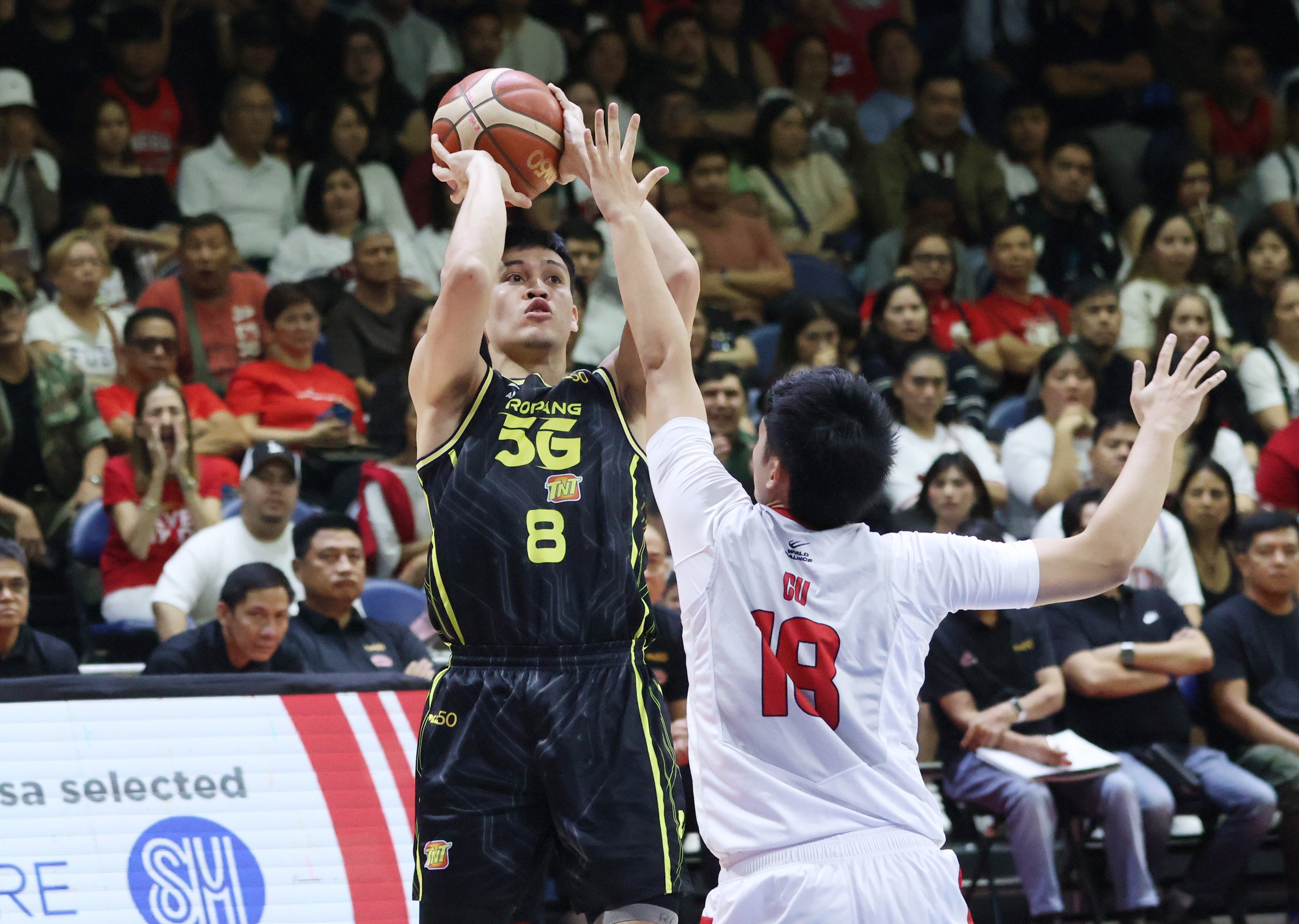 TNT survives Ginebra comeback to tie series at 1-1 