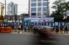 World Environment Day protest