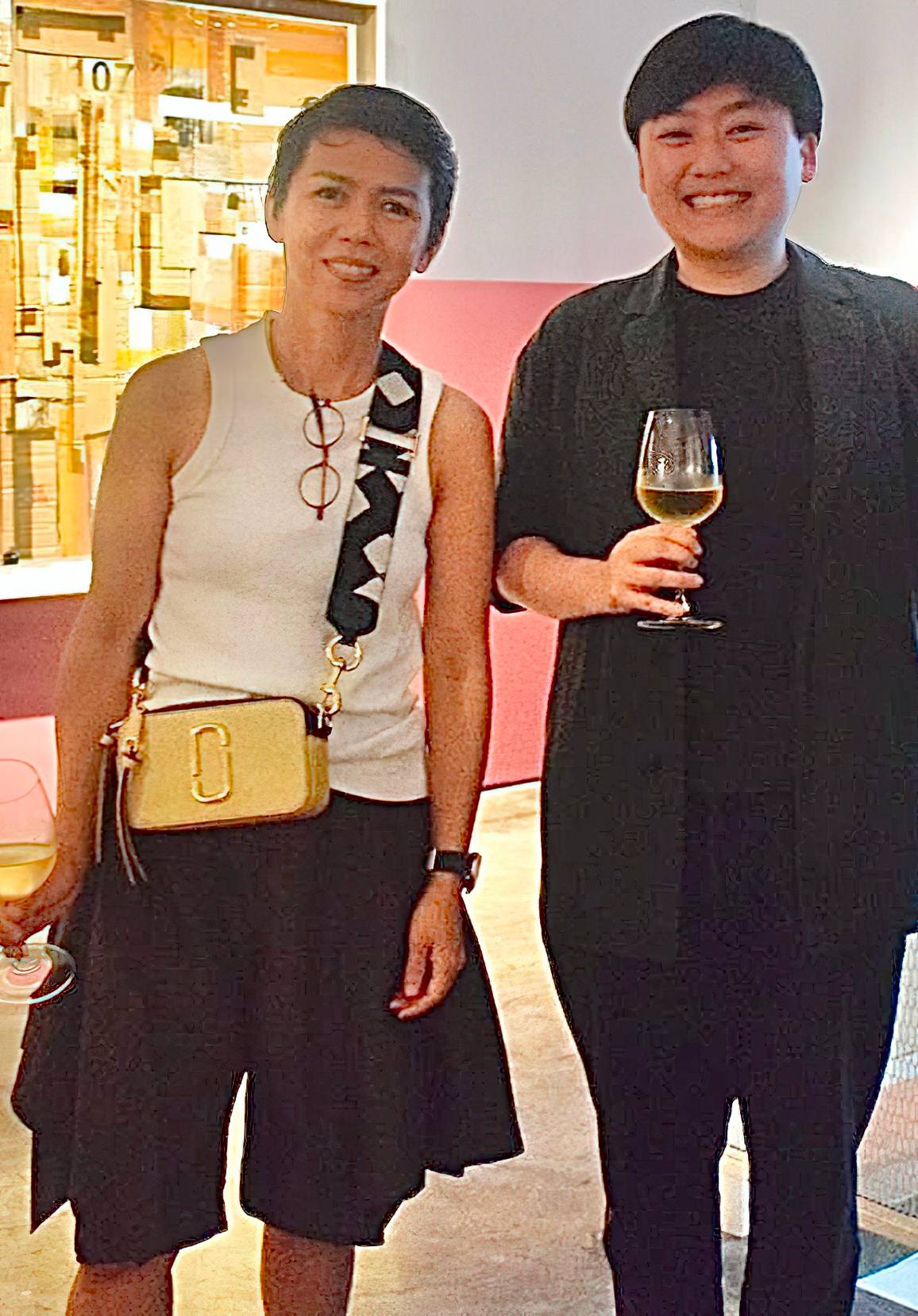 PATRICIA Eustaquio and Mara Coson.