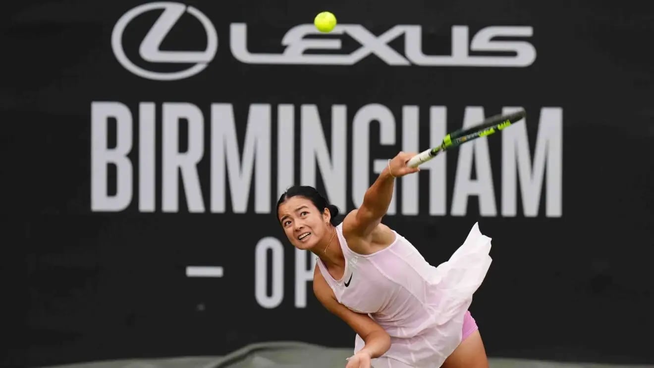 Eala storms into Birmingham Open final