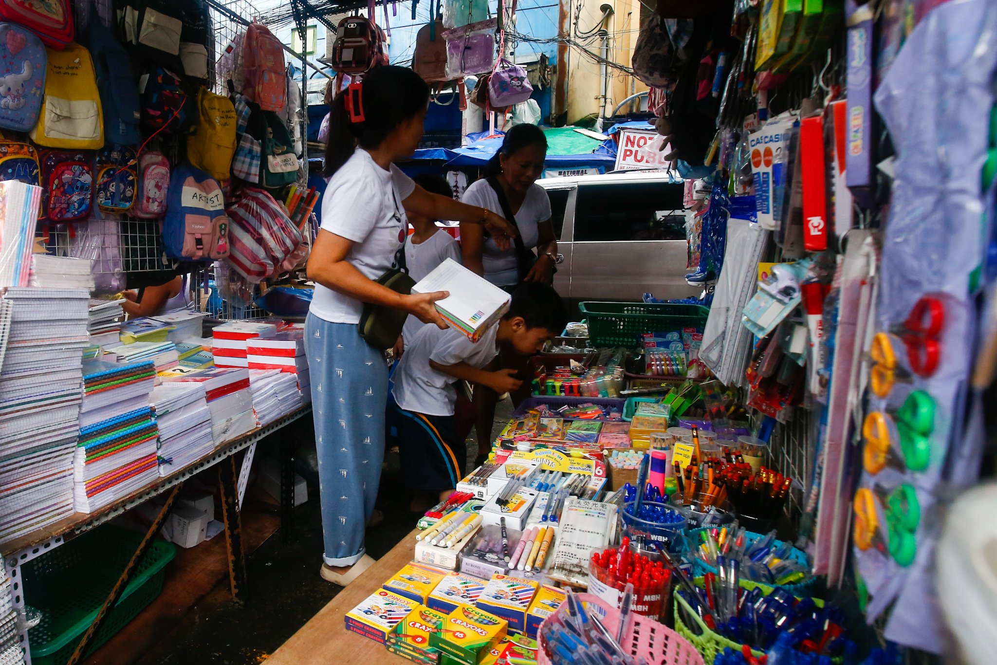 Writing material prices spike come class opening 