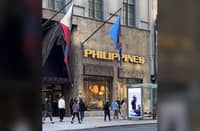 THE Likhang Filipino Window Display at the Philippine Center, 5th Avenue, New York City.