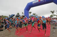 YOUNG athletes showcase eagerness and resolve as they launch their bids in the IRONKIDS triathlon and aquathlon ahead of the IRONMAN double header on Sunday in Subic Bay.