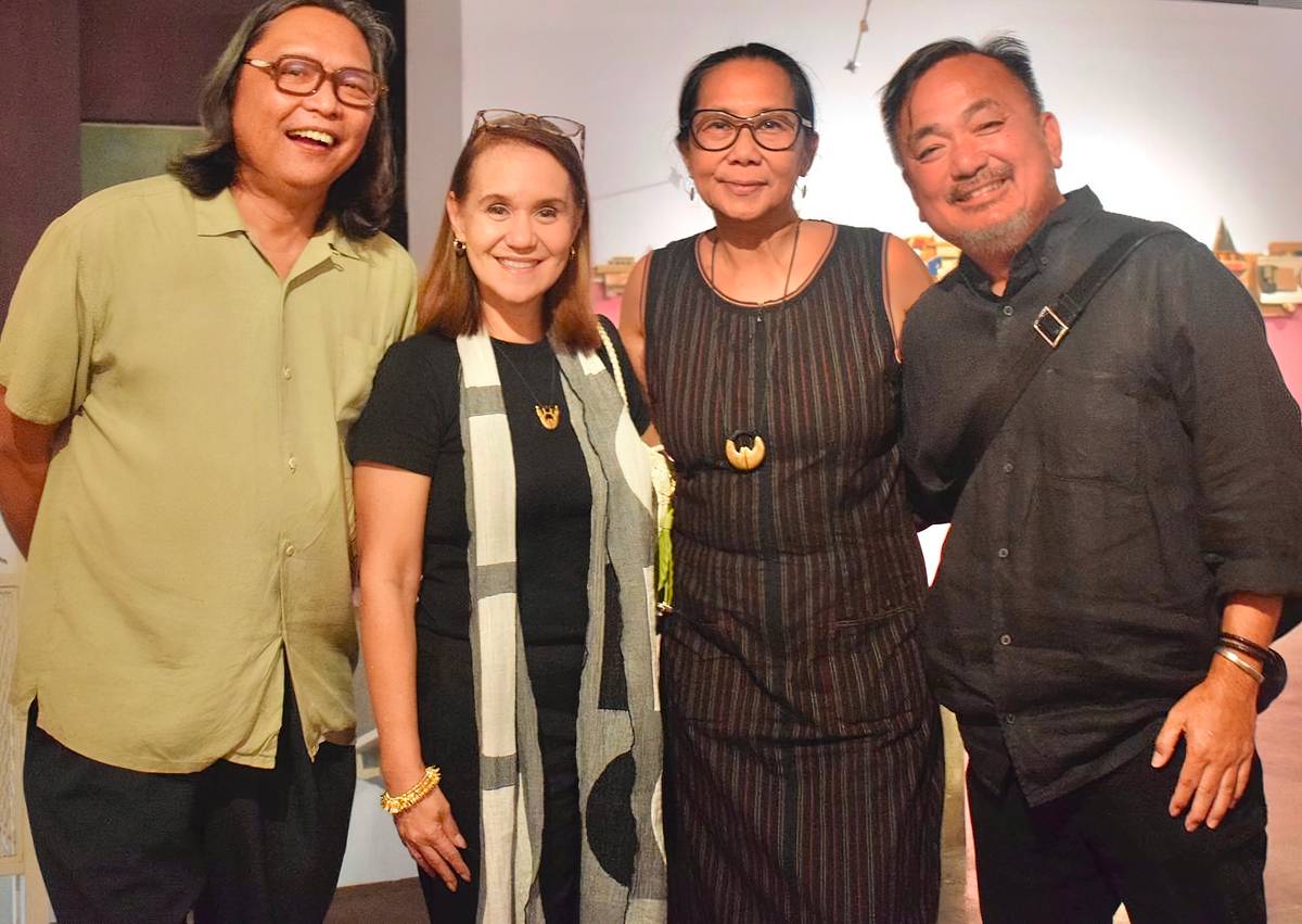 ALFREDO Aquilizan, Bambie Mañosa-Tanjutco, Isabel Aquilizan and Vincent Tanjutco.