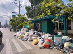 EMB condemns illegal dumping of trash in front of Region 11 DENR office