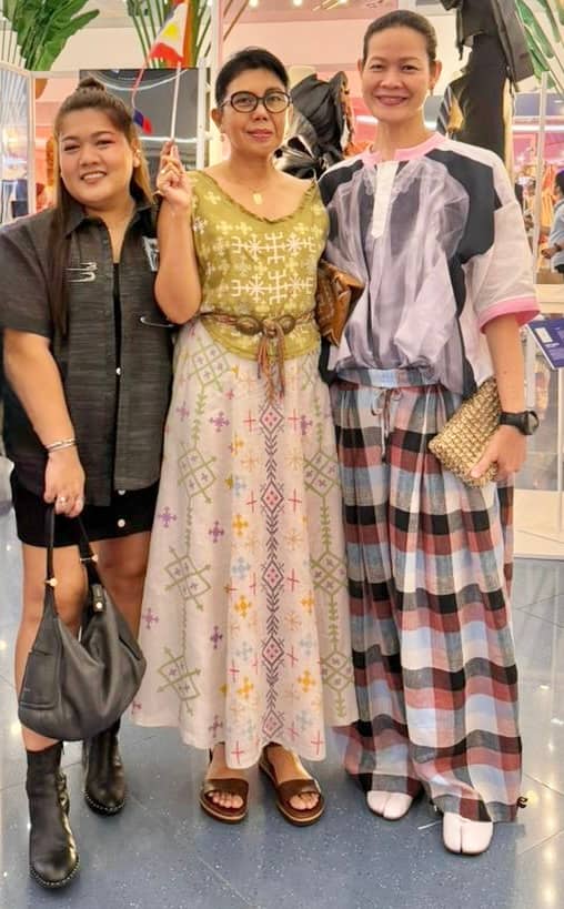 GLYN Aley Magtibay, Len Cabili and Jo Ann Bitagcol