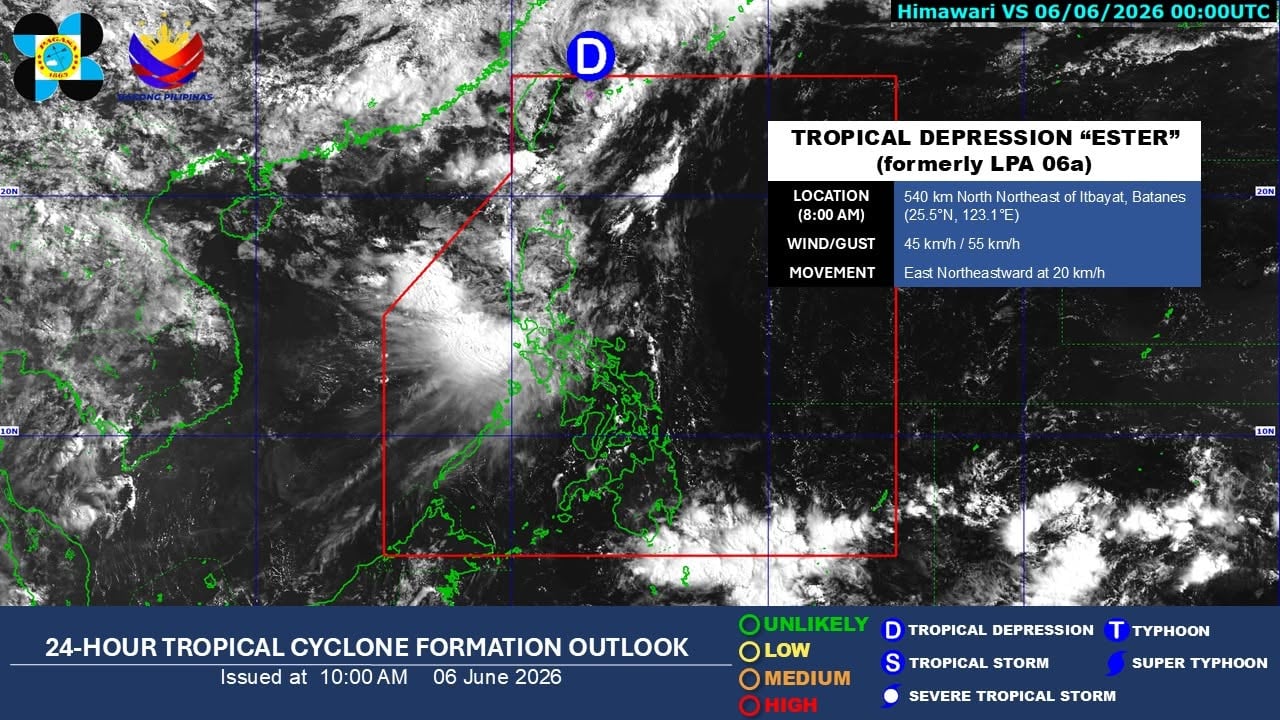Ester exits PAR, but Habagat rains persist in Luzon