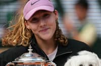 MIRRA Andreeva celebrates after beating Maja Chwalinska in the women’s singles final to emerge as the youngest French Open champion since Monica Seles 34 years ago.