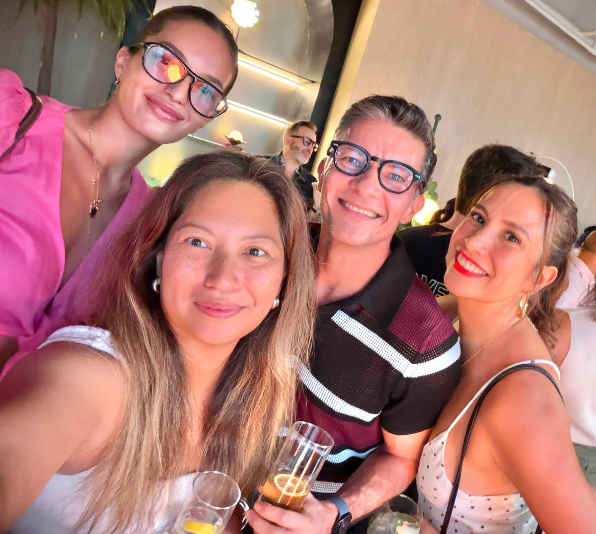 SARAH Lahbati, Pam Begre, Christopher Upton and Stephanie Zubiri.