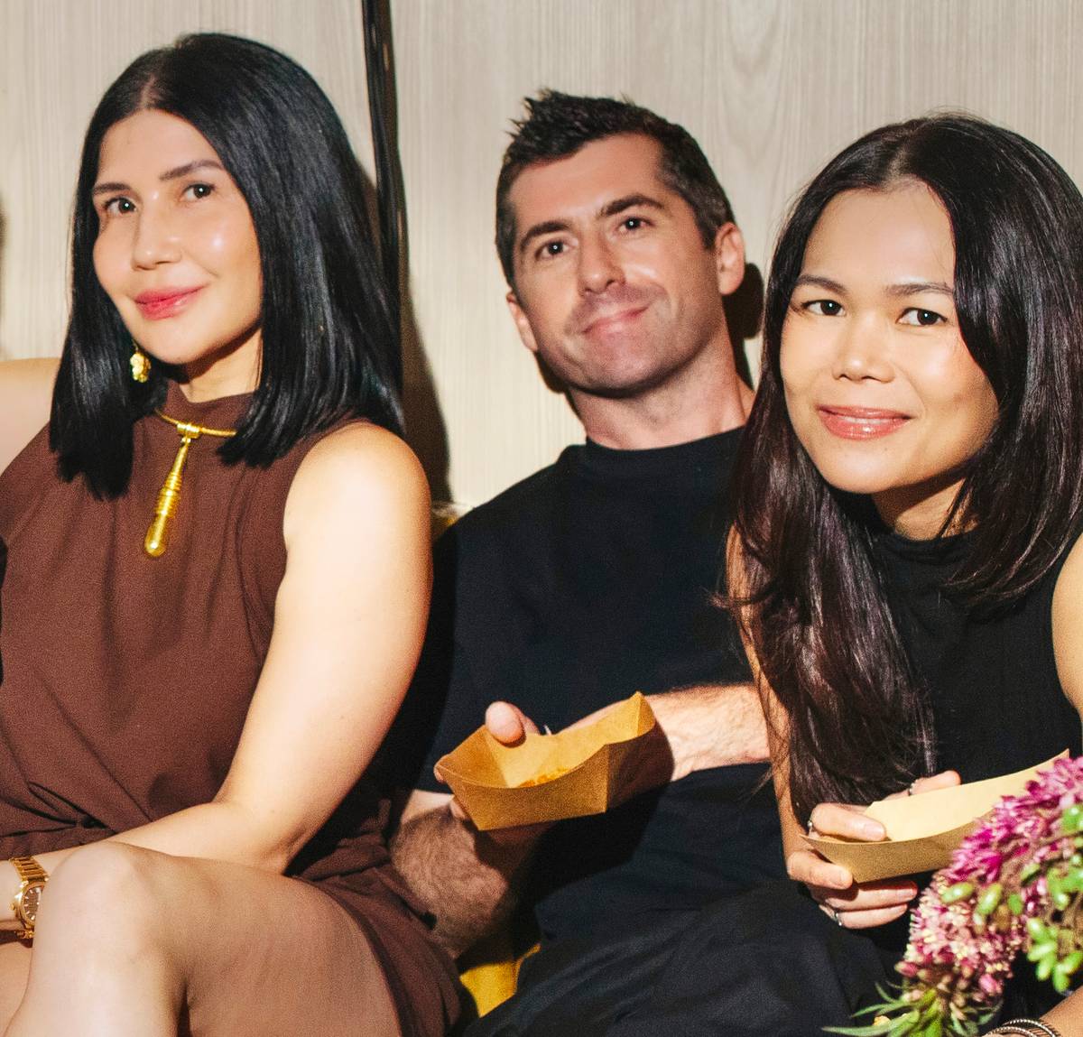 PAM Lopez, Nick Haslam and Jet Acuzar.