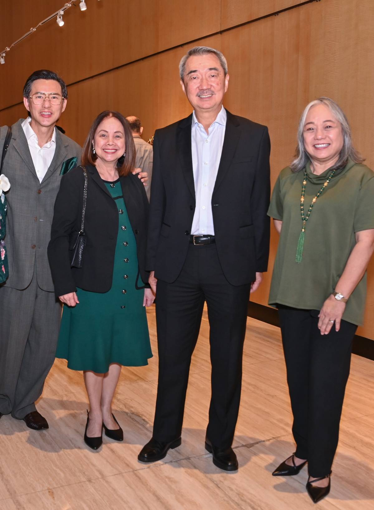 SM Supermalls president Steven Tan, SMHCC consultant Marilou Gloria, Hans Sy, SMHCC VP Planning and Design Maria Carolina Frances Manzano.