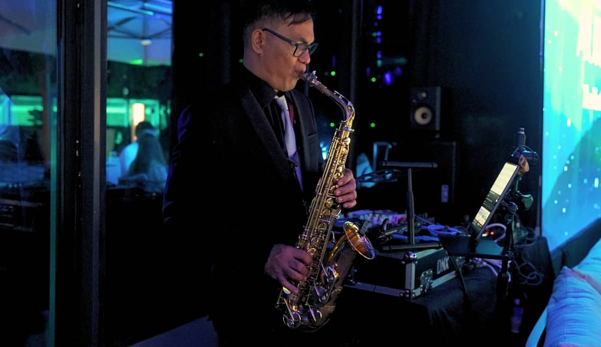 CLASSICAL music sets the tone before a DJ takes over