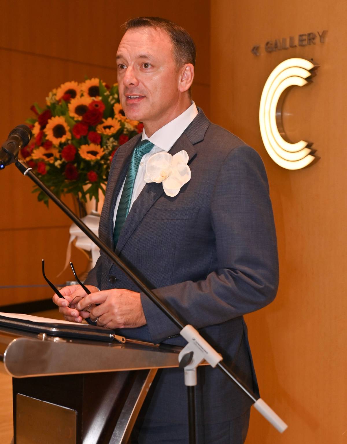 CONRAD Manila general manager Rupert Hallam.