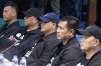 The supposed bagmen of former congressman Zaldy Co at the Senator Pia Cayetano-chaired Blue Ribbon committte on Thursday, 4 June.