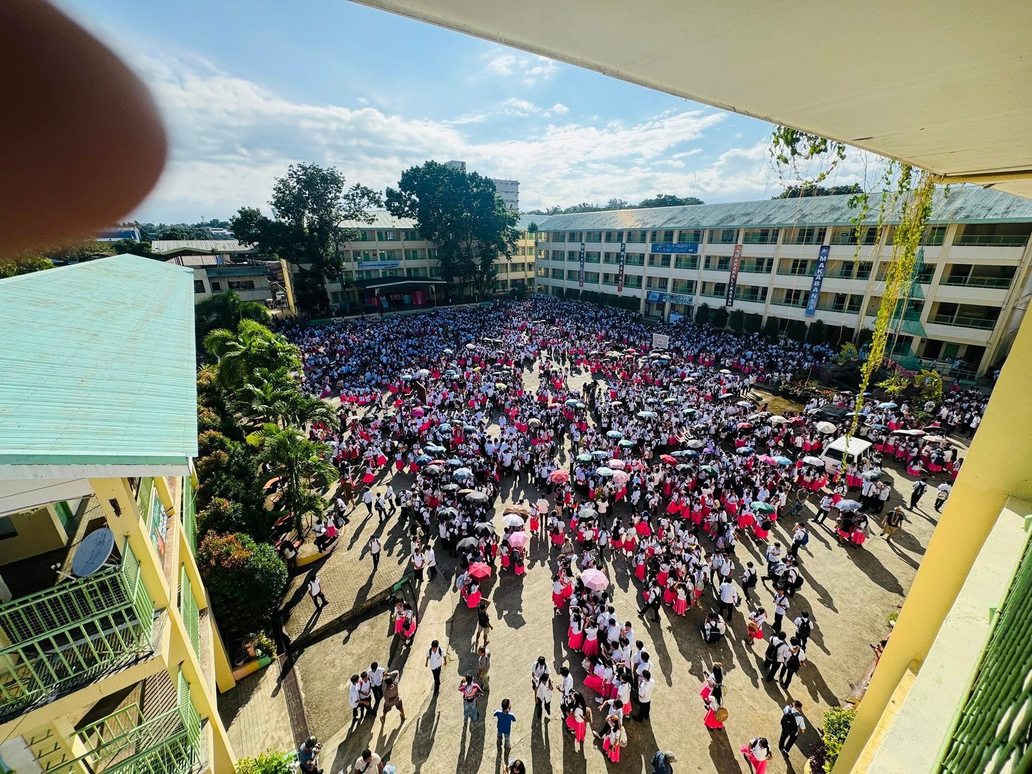 17 students from Kidapawan City National High School suffer from anxiety, asthma attack