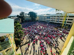 17 students from Kidapawan City National High School suffer from anxiety, asthma attack