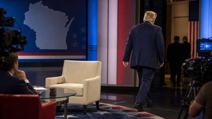 US President Donald Trump has been known to be hostile to members of the press.