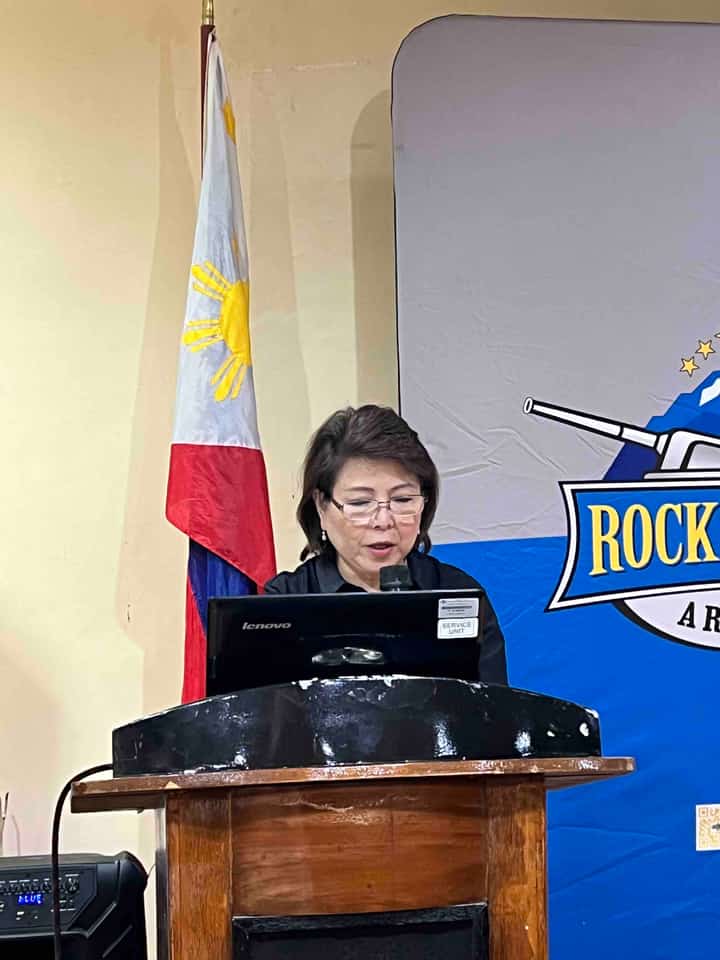 Lt. Col. Gina Marie Angangco, President and CEO, Armscor Global Defense, Inc.