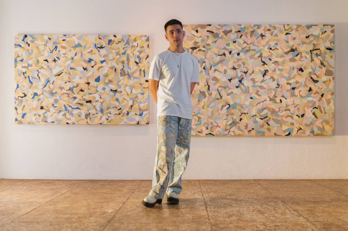 ‘I FELT a need to bring color back into my world, and that desire became the foundation of the collection.’