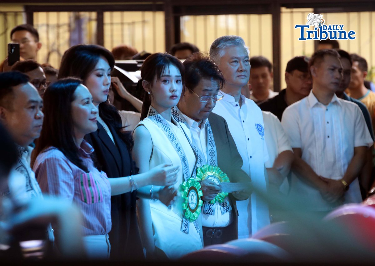 (June 09 2026) Chinese actress Zhang Ying fei, more popularly known as her character Linda Walker in the C-drama “The Heiress Who Won With Brains," delivered message to give inspiration to the students of the Quezon City High School as she visits and donates school supplies with QC Mayor Joy Belmonte and members of the Federation Of Filipino Chinese Chambers Of Commerce & Industry, Inc. (FFCCCII) on Tuesday. Photo/Analy Labor