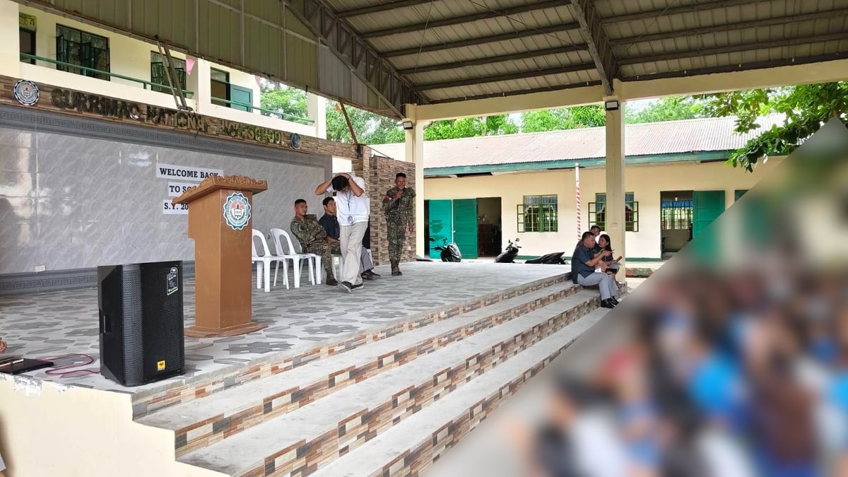 MBLT-8 conducts earthquake drill, safety lecture in Ilocos Norte school