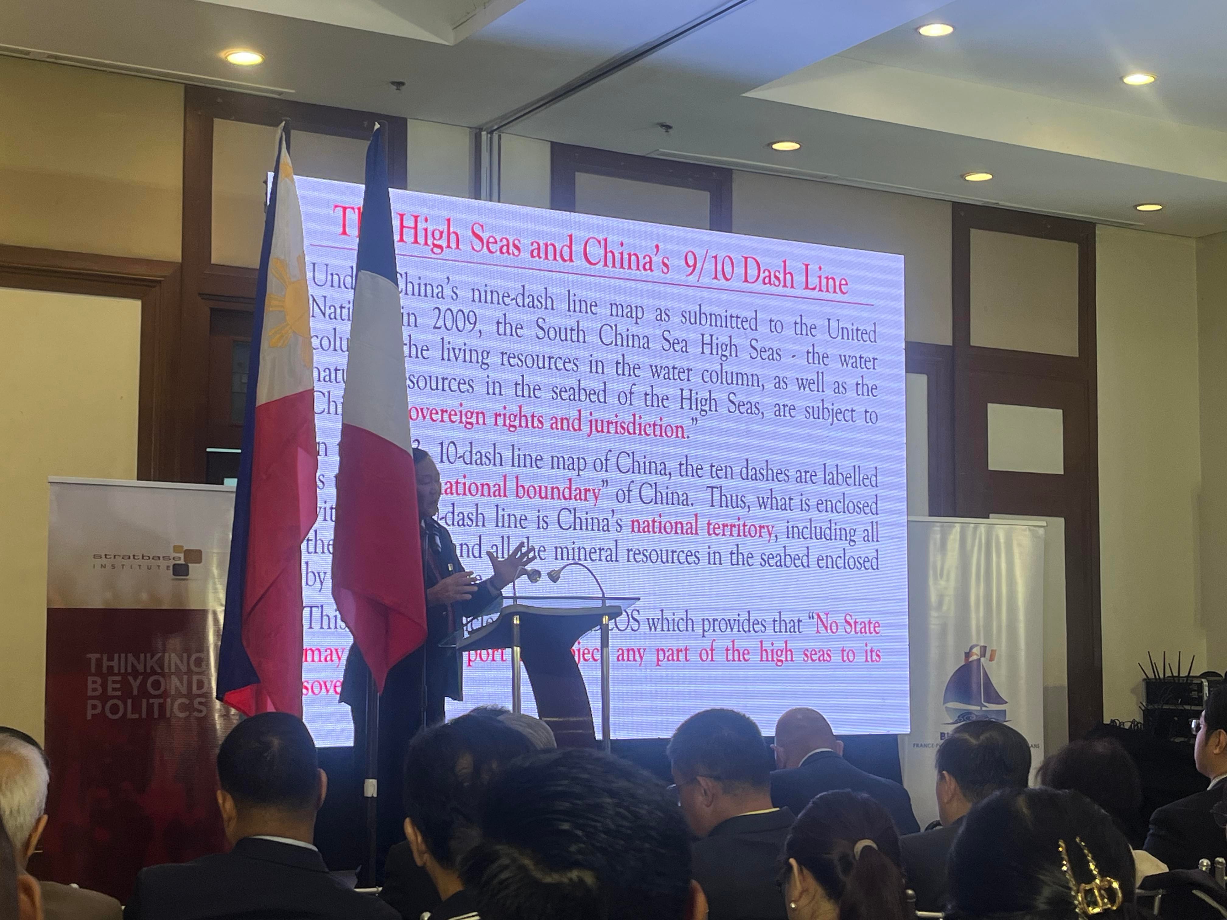 Carpio urges protest of China’s high seas claim