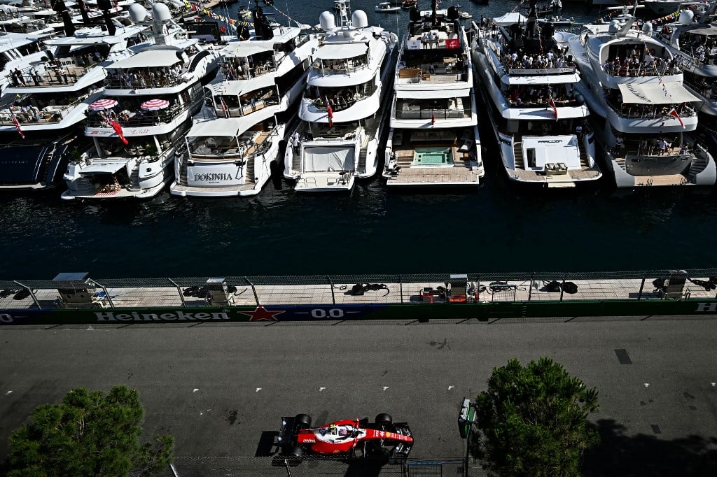 Yacht traffic increased sixfold for Monaco Grand Prix: maritime data