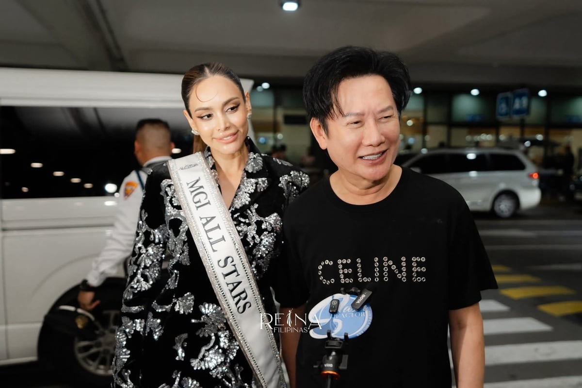 Vanessa Pulgarin and Nawat Itsaragrisil receive warm Philippine welcome