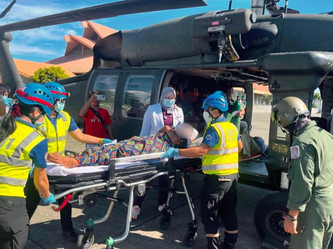 PAF deploys Black Hawk helicopters for Mindanao quake response