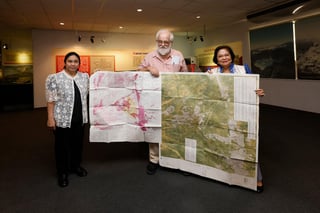 USGS geologist donates historic Clark maps for Pinatubo anniversary