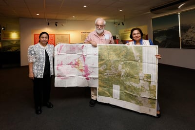 USGS geologist donates historic Clark maps for Pinatubo anniversary