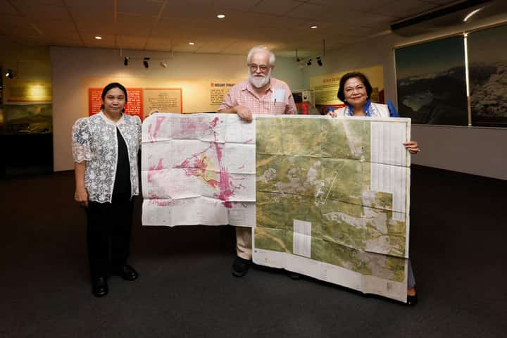 USGS geologist donates historic Clark maps for Pinatubo anniversary