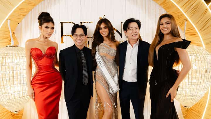 Queens and Pageant Mentors at the Reina Filipinas Launch