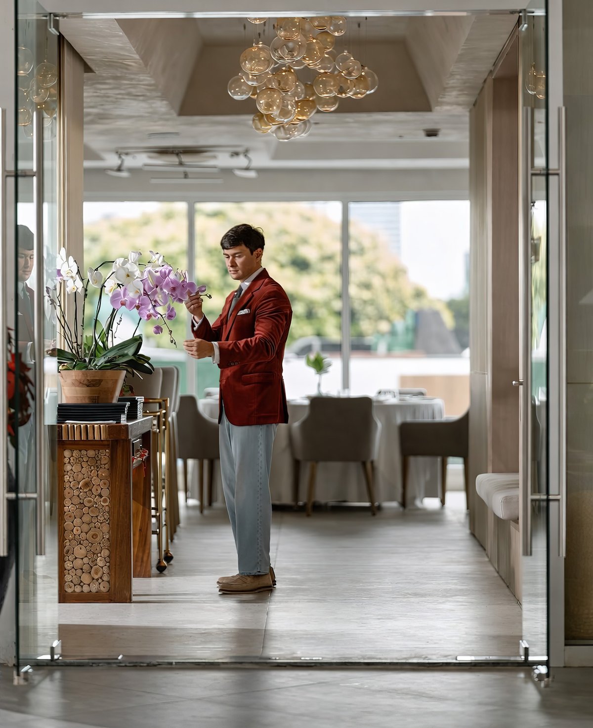 THE elegant interiors of Guidicelli Ristorante designed by internationally renowned consultant Anna Sy.