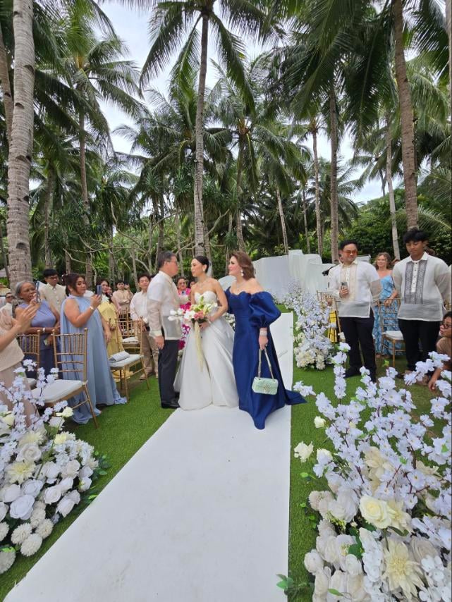 PROUD parents of the bride.