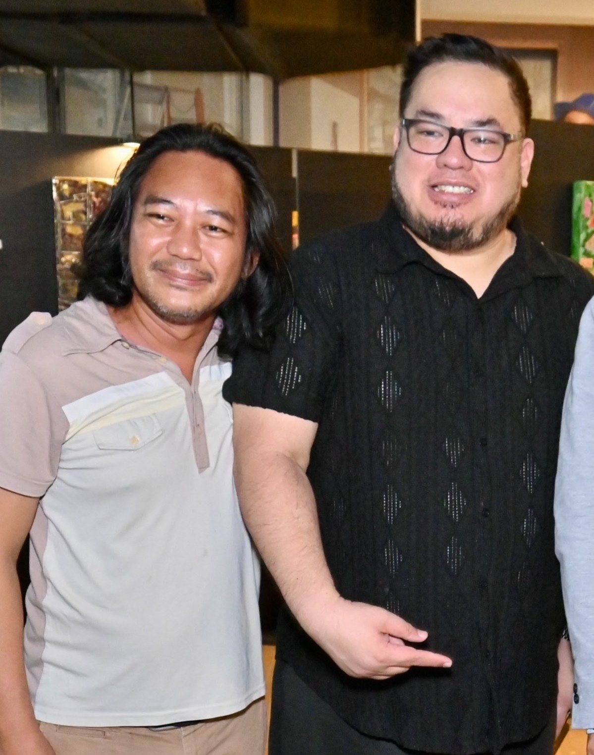 BON Labora with Benjie Soliven.