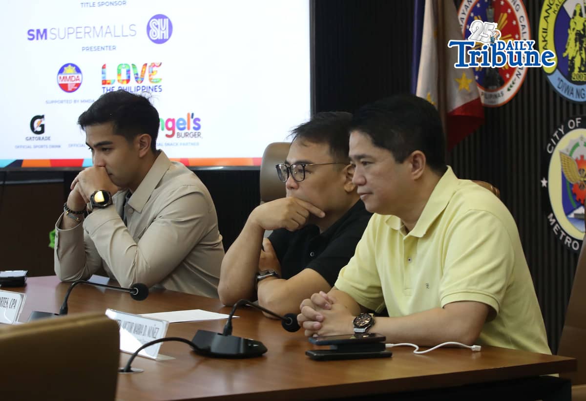 (June 11 2026) Metropolitan Manila Development Authority (MMDA) Chairman Romando "Don" Artes presides over a meeting with stakeholders to discuss the final details and traffic management plan for the Runrio Galaxy Manila Marathon on June 12-June 13, at the MMDA headquarters in Pasig City, they show to the media the preparations and the traffic management plan of the event. The marathon, scheduled from midnight until morning, is expected to draw more than 25,000 participants. Photo/Analy Labor