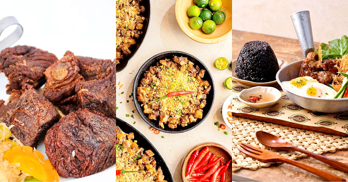 THIS Independence Day, treat yourself to Filipino favorites like Bistro Remedios’ Crispy Tadyang, Manam’s House Crispy Sisig, and Tsokolateria’s Adobo Overload with Black Mountain Rice at your most-loved SM Supermalls.